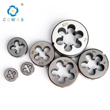 10 шт. M2 M4 M6 M8 M10 M12 M14 M16 M18 M20 M22 Метрическая правая рука Die резьбонарезные инструменты прессформы подвергая механической обработке для мелких заготовок