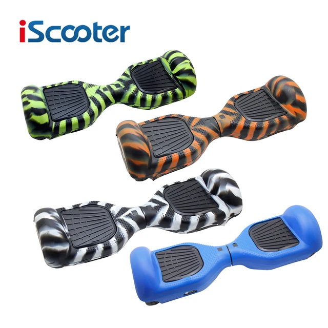 Iscooter hoverboard shell защитите силиконовый чехол водонепроницаемый протектор для 2 колеса разумный балансируя электрический скутер 6.5 дюймов