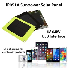 Solar Charger Panel USB Port 6 8W 6V Portable Mobile Power Phone Charger Solar Generator Solar