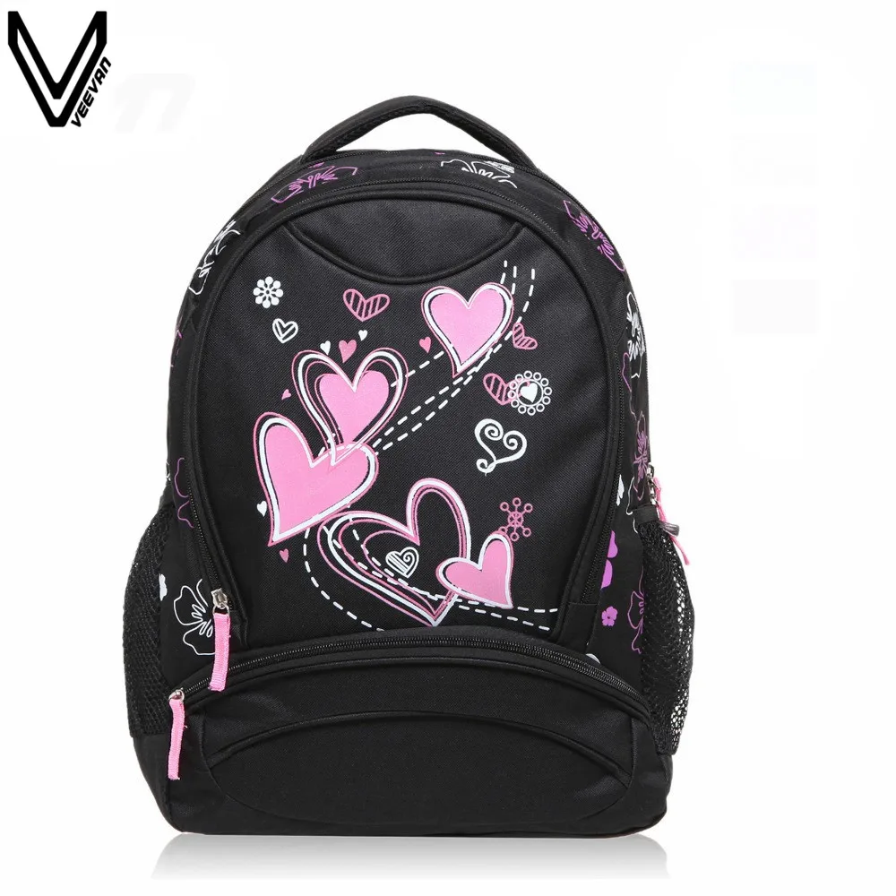 VEEVANV 2016 Hot Sale School Bags For Girls Women Printing font b Backpack b font Cheap