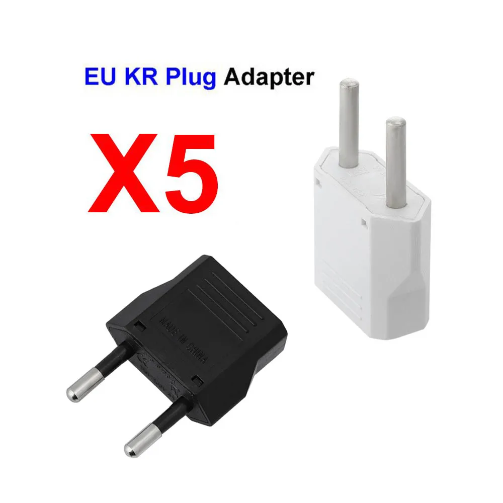 Buy 5Pcs Plug Power Adapter US AU IT BR To EU KR