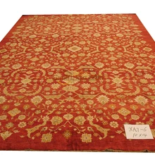 Оригинальная экспорта турецкие ковры ручной работы oushak победит Чистая шерсть ковер xa7-6 10x14gc158zieyg14