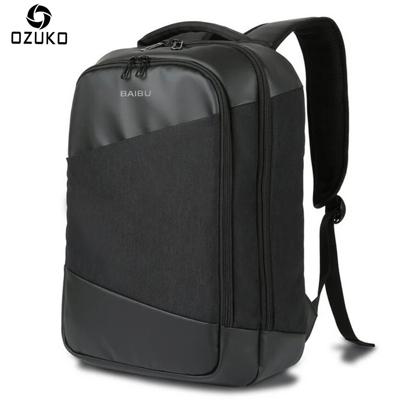 

2018 New Style USB Charge Men's Anti-thief Backpack Casual Travel Waterproof Fashion School Bags for Male Women Laptop Backpacks