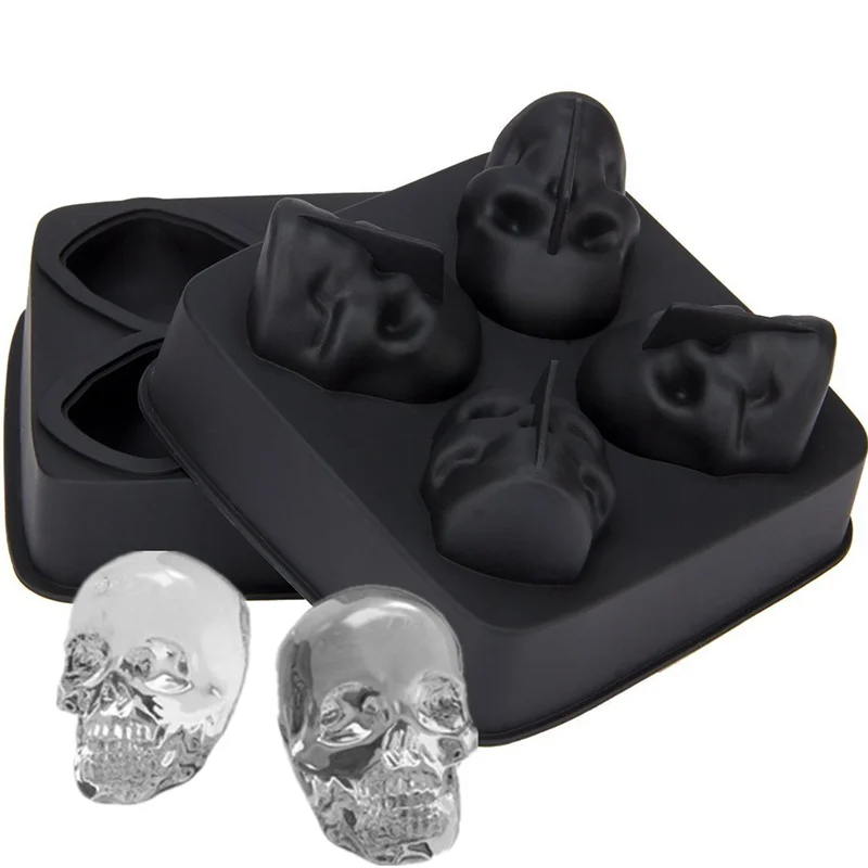 skull ice mold 4