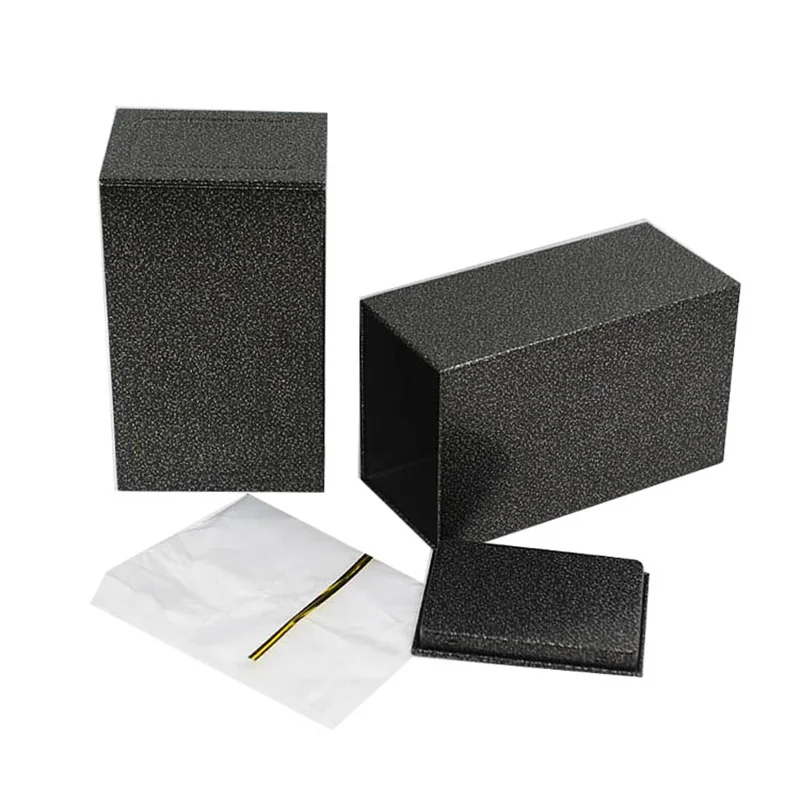 

Xin Jia Yi Packaging Tin Rectangle Tea Box with Free Paper Label Sticker Logo Customized Logo Black Tea Boxes