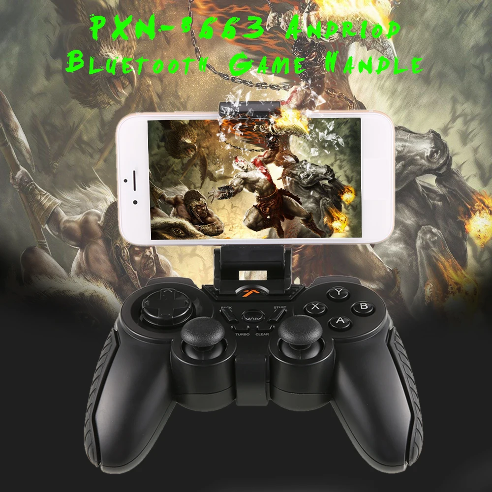 New Arrive PXN 8663 Android Wireless Bluetooth Gamepad Joystick Bluetooth Controller for IOS Android Smartphone Tablet