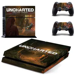 Uncharted Lost Legacy наклейка для PS4 Стикеры наклейка для sony Игровые приставки 4 консоль и контроллер кожи PS4 Стикеры винил аксессуар