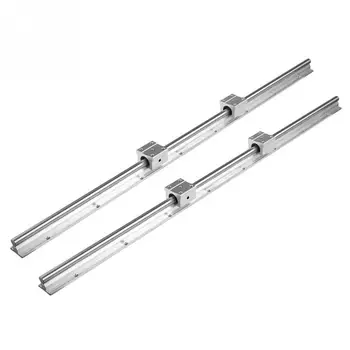 

2Pcs/lot SBR12-800mm 12MM Linear Bearing Rail Slide Sliding Guide Shaft + 4pcs SBR12UU Blocks Linear Guides bearing