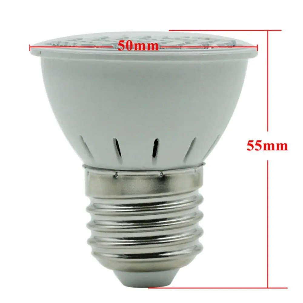Светодиодный светильник для выращивания растений 60 светодиодов e27 15 Вт|led grow