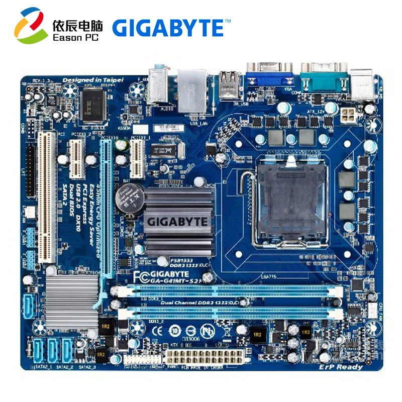 Материнская плата GIGABYTE GA-G41MT-S2P LGA775 DDR3 Micro-ATX | Компьютеры и офис