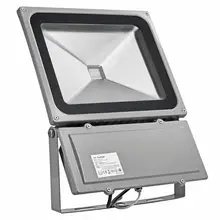 Открытый водонепроницаемый прожектор 100 Вт Светодиодный светильник садовый светильник IP65 Прожектор RGB ландшафтное освещение с пультом дистанционного управления