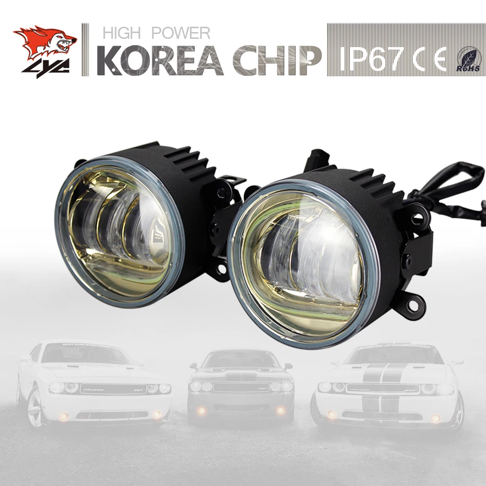 LYC Led Car Fog Light Europe Led Lights for Jeep Wrangler 2015 DRL