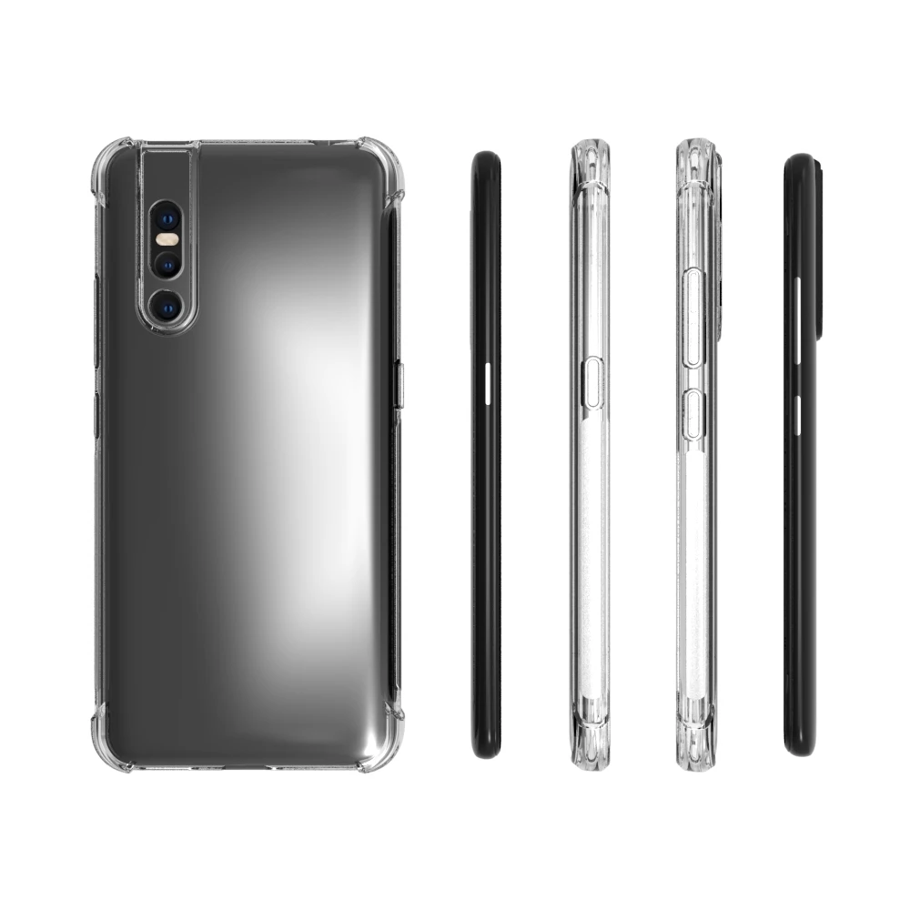 UPaitou Shockproof Transparent Case for VIVO V15 Pro Clear Soft TPU Case for Vivo V15 Pro Anti Fall Case