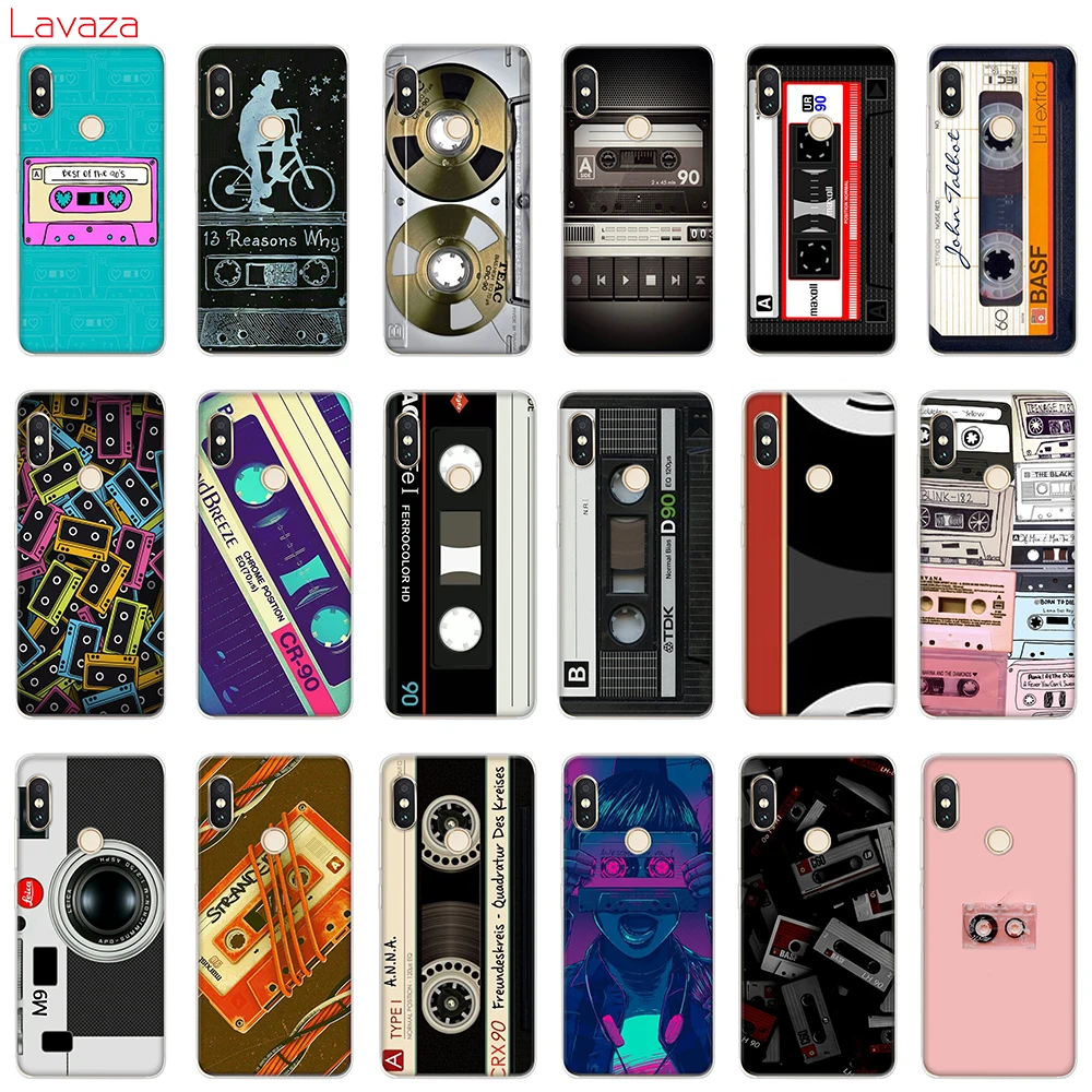 

Lavaza Original Retro Cassette Tape Hard Case for POCOPHONE F1 for Xiaomi A2 Mi8 Lite A1 Redmi Note 4X 5 6 Pro