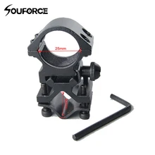 Быстрое снятие прочный 25 мм ствол крепление кольцо Охотничьи Аксессуары для винтовки лазерный прицел фонарик