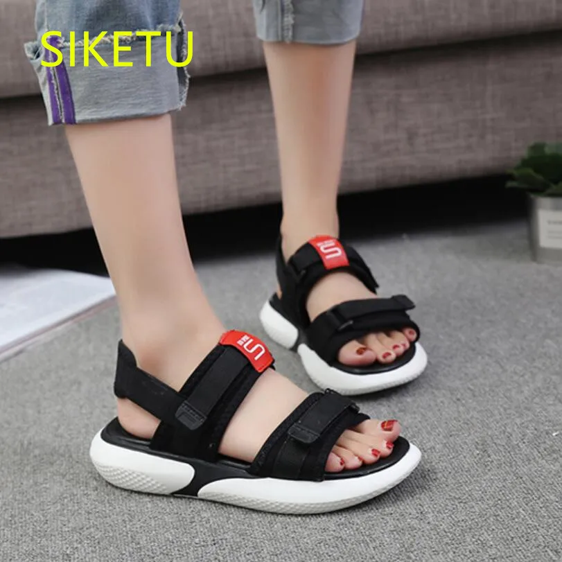 

2019 Free shipping Summer fashion sandals lovely women shoes casual shoes Wild Flats teen p023