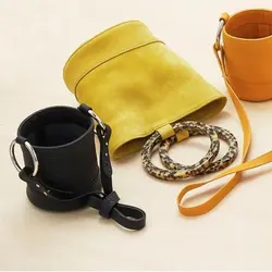 Роскошные сумки женская сумка известная металлическая деревянная ручка Сумочка женская винтажная сумка через плечо сумка из нубука с
