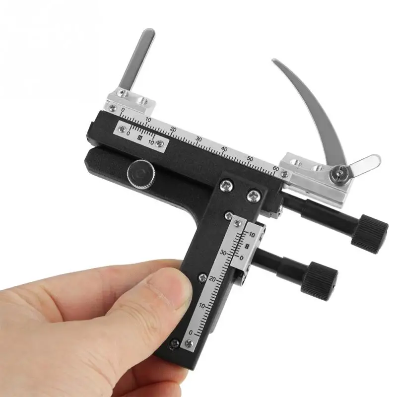 Professional Microscope Moveable Caliper Attachable Mechanical X-Y Stage Caliper With Scale for Microscope afbeelding