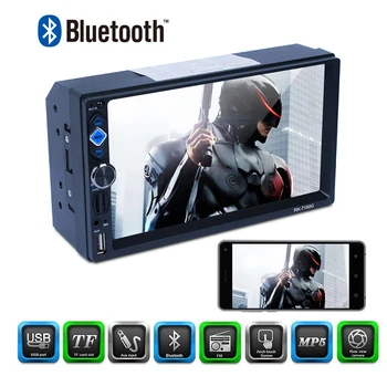 

7" Car Multimedia Player Radio 2 Din Navigator GPS FM RDS MP5 Bluetooth Quick Charge Android IOS Mirror Link 2Din Autoradio 7160