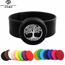 BLack Essential Oil Diffuser Bracelet Kids Adults Adjustable Mosquito Repellent Silicone Bracelets new summer kid adjustable mosquito repellent bracelet essential oil diffuser bracelet children men women aroma silicone bracelet