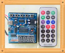 Free Shipping!!! With MCU with remote control / FM Radio Kit / SCM radio / electronic production suite
