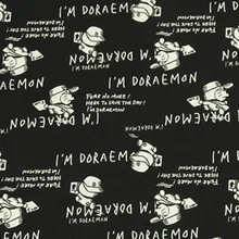 50*140 см Doraemon хлопчатобумажная ткань для шитья материал "сделай сам" Hometextile Лоскутные штаны для мальчиков рубашка