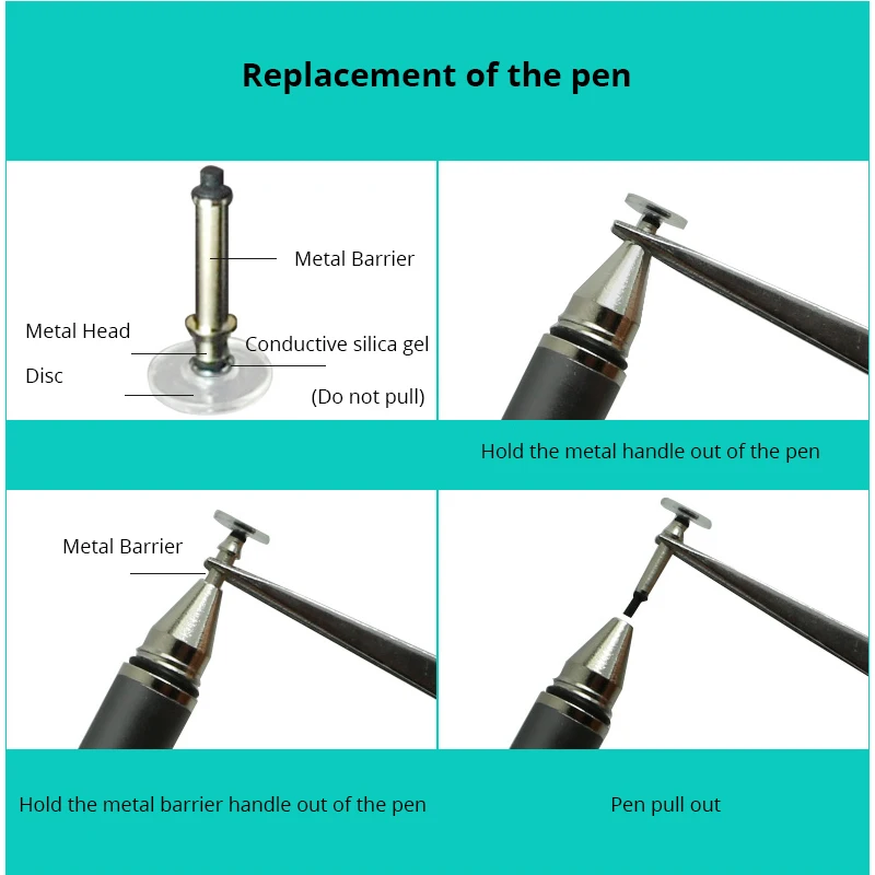 Высокое качество 3 шт. набор заправок для сенсорных наконечников карандашей, сменный Стилус(посылка без ручки