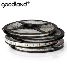 Светодиодный светильник с водонепроницаемой гибкой лентой SMD 2835 5050 Диодная лента DC12V 5 м 300 светодиодный s светодиодный 12 В RGB для украшения гостиной