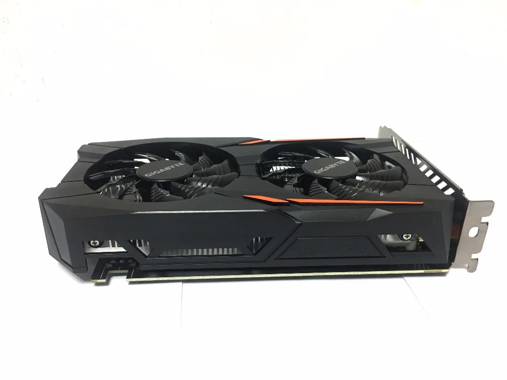 Новые видеокарты GigabyteGTX1050 2GB GV-N1050OC-2GD GDDR5 128 bit