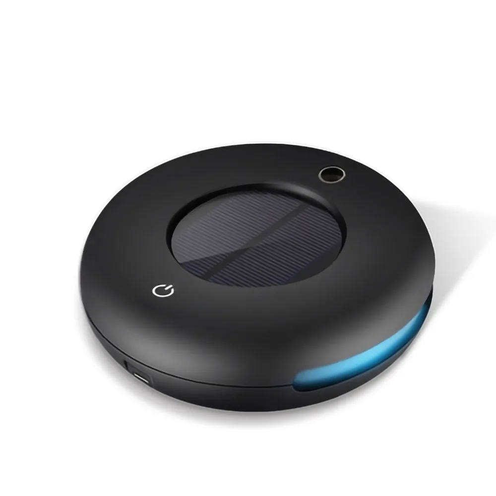 

Smart New Car Air Purifier Solar Charging USB Car Charger Humidifier Essential Oil Diffuser For Household Appliances