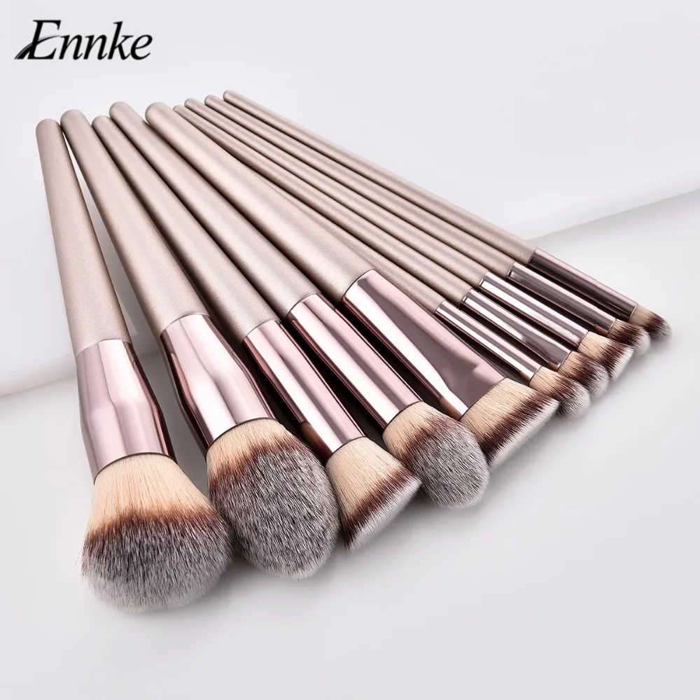 Buy New Arrival Flat/Angled Makeup Brushes 10pcs Best