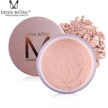 MISS ROSE 12-color MISS ROSE набор для макияжа пудра свободный порошок контроль масла солнцезащитный крем для осветления кожи