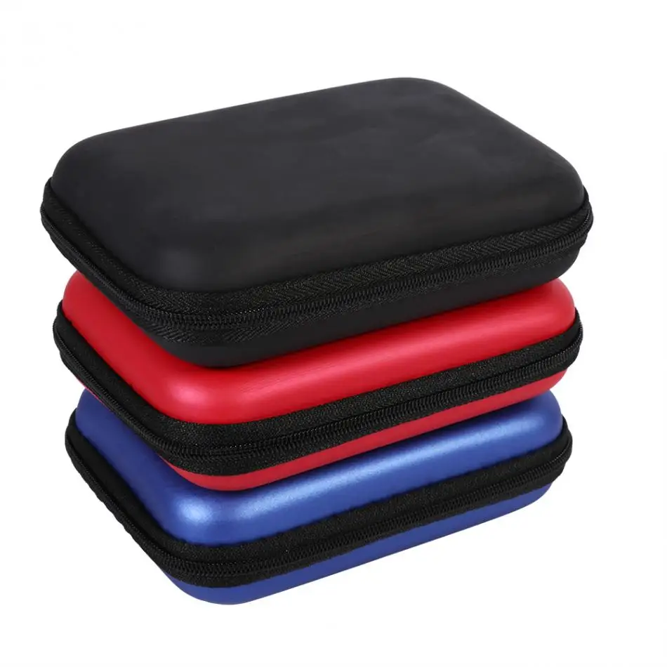 

3 Colors Digital Accessories Cable High Quality Earphone Storage Organizer USB Flash Drive Case Bag Storage Boxes