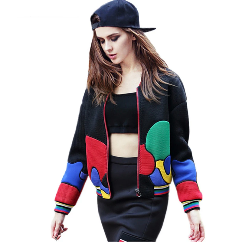 

Spring Autumn Ladies New Stand Collar Jacket Ruffles Long Sleeve Balck Coat Women Fashion Sequins Embroidery Loose Overcoats Z95
