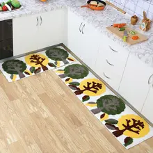 Коврики для кухни, дверные коврики, современные минималистичные коврики, Длинные полосы, Нескользящие коврики, домашняя спальня, покрывала