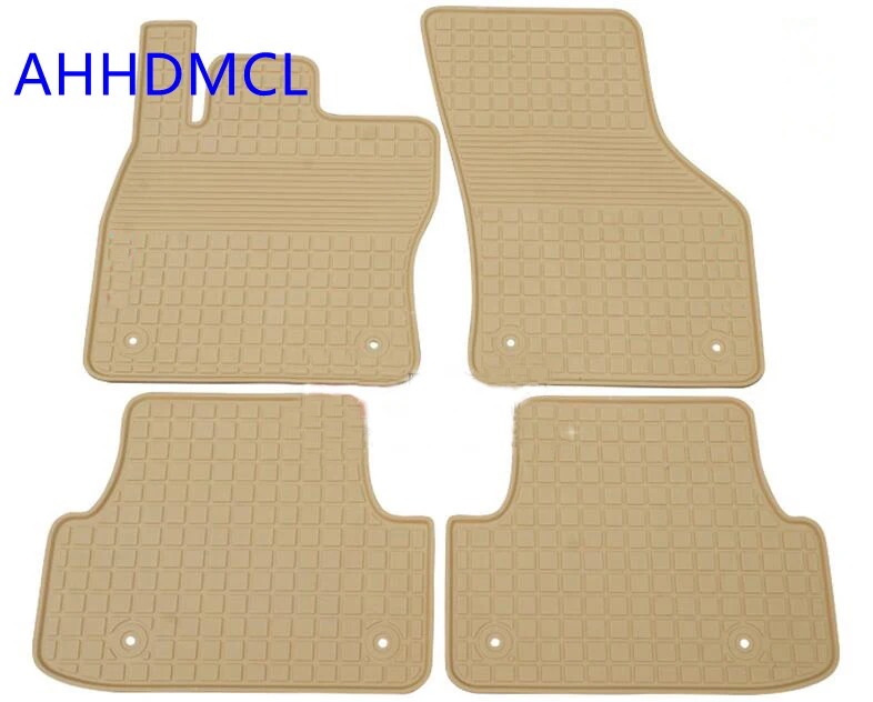 Car Rubber Floor Mats Anti Slip Mat Carpets Feet Pad Custom Fit