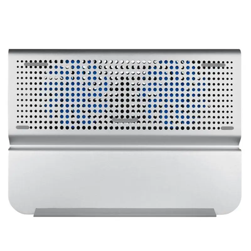

2 USB Ports Laptop Cooler With Speed Control Switch Blue LED Cooling Fan Pad Cooler Adjustable Stand Mat for 12-15 inch MacBook