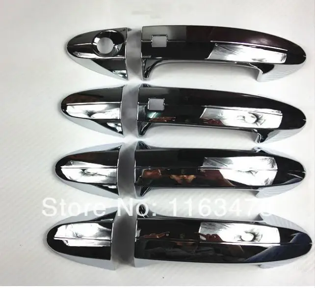 For Ford EcoSport 2013 2014 2015 2016 ABS Chrome Door Handle Cover Trim
