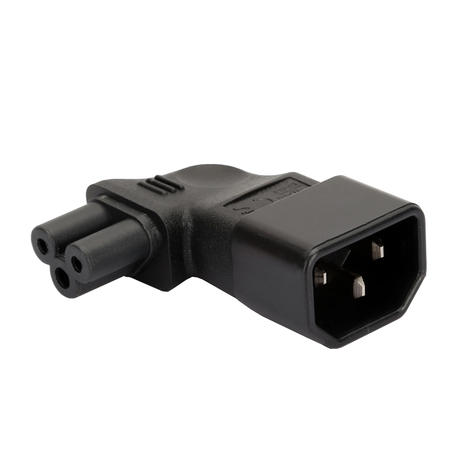 JORINDO IEC320 C14 C5 правый поворот 10A 110 250 В папа женский IEC 320 PDU UPS адаптер питания