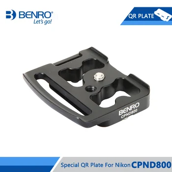 

BENRO CPND800 QR Plate Aluminum Quick Release Plate Special Plate For Nikon D800 Camera ARCA Standard Free Shipping