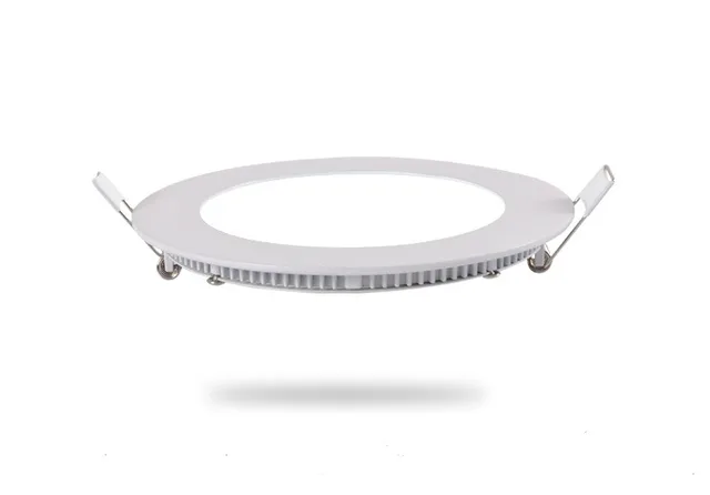 1pcs/lot Dimmable Ultra thin 3W/4W/ 6W / 9W / 12W /15W/ 25W LED Ceiling Recessed Grid Downlight / Slim Round/Square Panel Light -