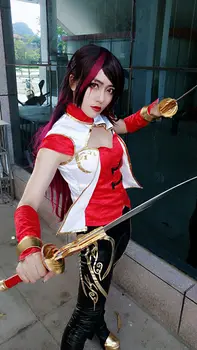 

LOL Katerina Diaochan Chinese Ancient Style Custom Size Uniforms Cosplay Costume Free Shipping