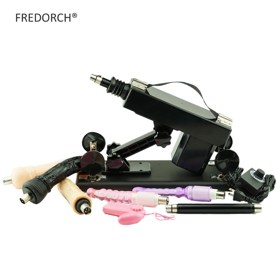 Fredorch New Designed Sex Machine Female Masturbation Pumping Gun With