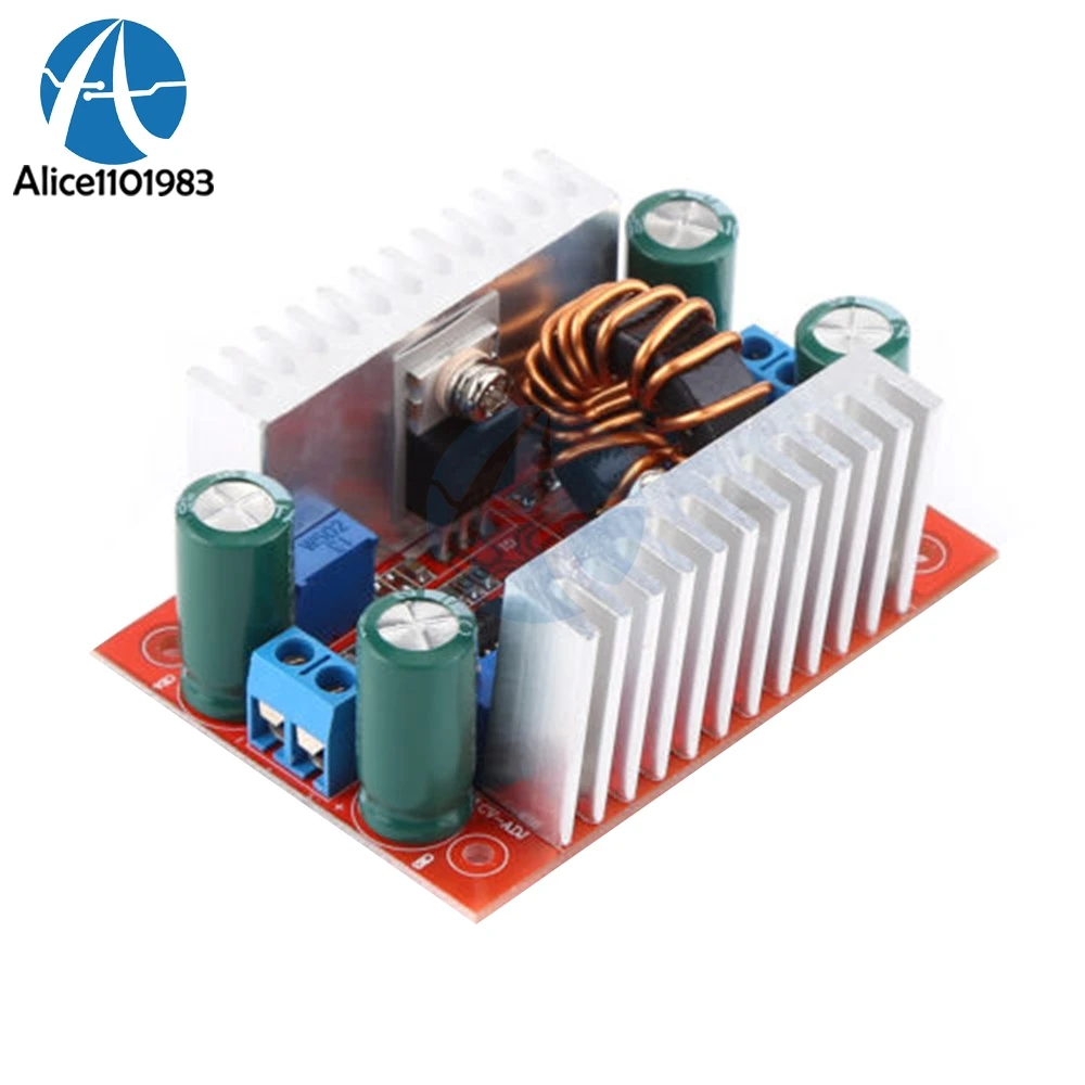 

DC 400W 15A Step Up Boost Converter Constant Current Diy Electronic PCB Board Power Supply LED Driver Drive Module Non Isolated