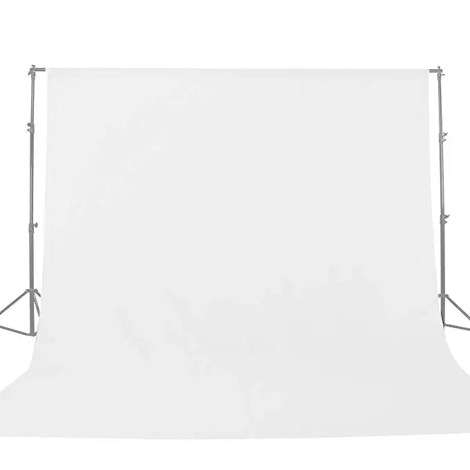 GSKAIWEN 3Mx4M Solid color Backgrounds Green screen cotton Muslin background Photography backdrop for Photo Studio - Цвет: Белый