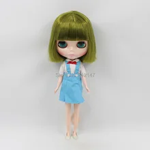 Ню Блит куклы(зеленые волосы) короткие милые куклы ksmdo