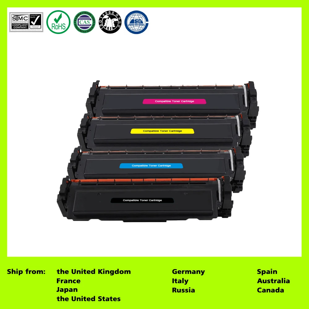 Compatible for 410A CF410A 410A CF411A 410A CF412A 410A CF413A (4 Pack ...