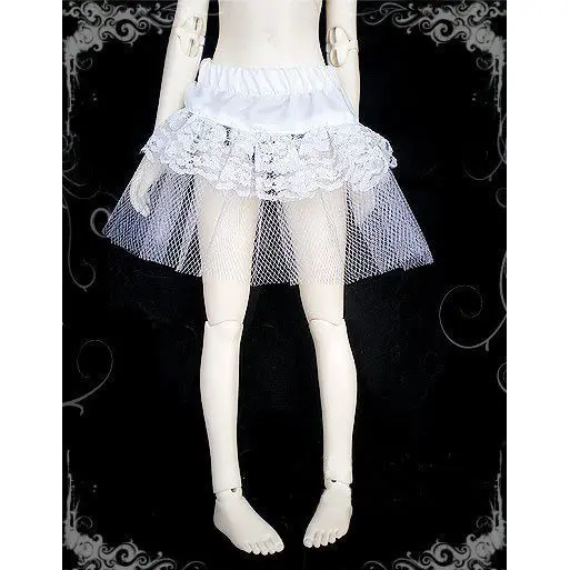 [Wamami] 40 # белый/черный кружевной подъюбник/юбка 1/4 MSD 1/3 SD DZ AOD BJD Dollfie | Игрушки и хобби