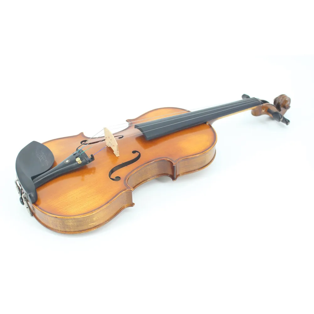 TONGLING натуральный клен скрипка полный размер ручной работы скрипка струнный музыкальный инструмент Ebony Встроенная w/чехол Лук канифоль