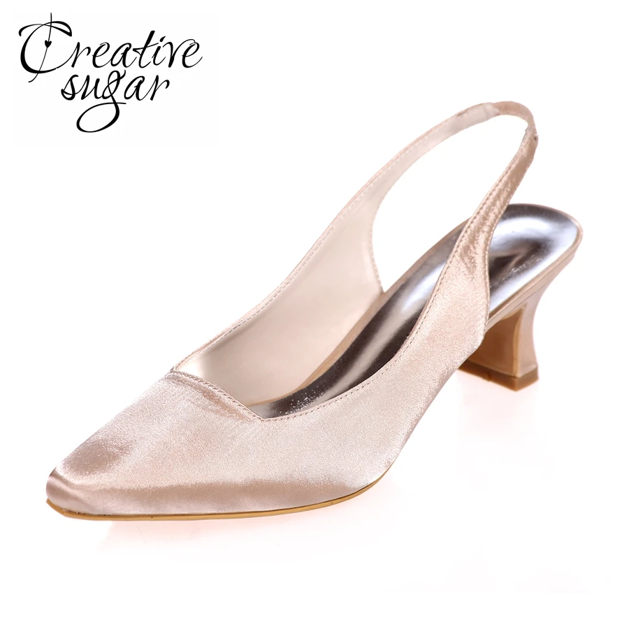 satin formal shoes